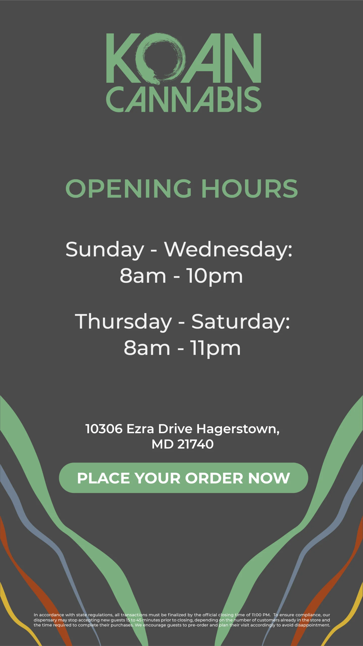 Opening hours:
Sunday – Wednesday: 8am – 10pm
Thursday – Saturday: 8am – 11pm